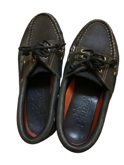 ⚓ Classic Black Boat Shoes – Casual Comfort with Nautical Charm ⚓