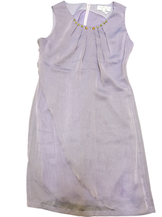 Light Purple Sleeveless Dress