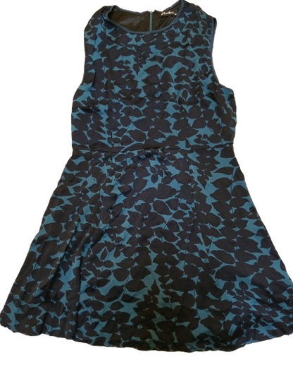 Blue and Black Dress