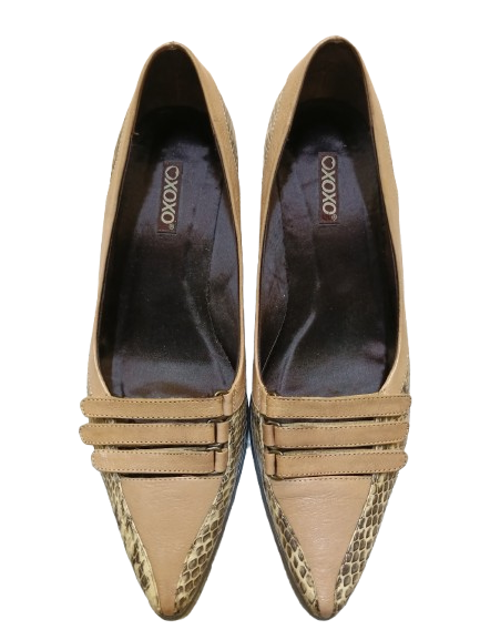 Brown Crocodile Shoes