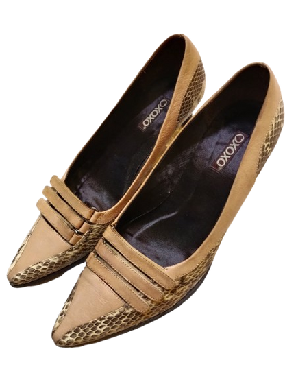 Brown Crocodile Shoes