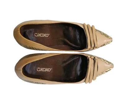 Brown Crocodile Shoes