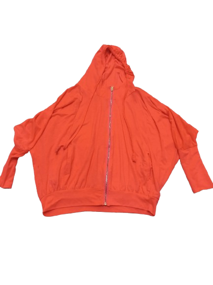 Bright Reddish Orange Thin Jacket