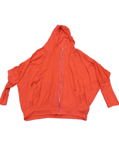 Bright Reddish Orange Thin Jacket