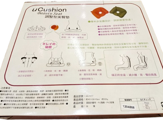 Bright Orange Cushion