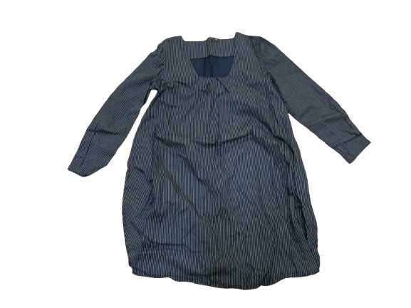 Blue Long Sleeved Dress