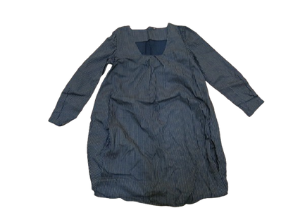 Blue Long Sleeved Dress